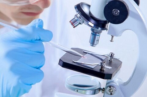 Diagnosis of prostatitis and treatment with drugs