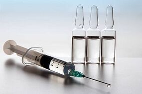 Injecting from prostatitis