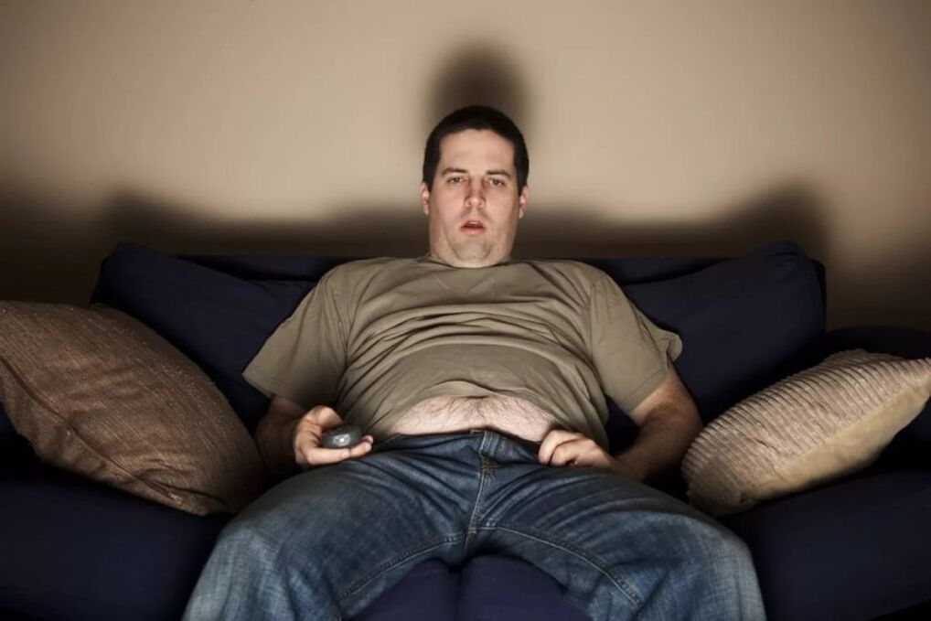 Little sedentary lifestyle - Reason for prostatitis development