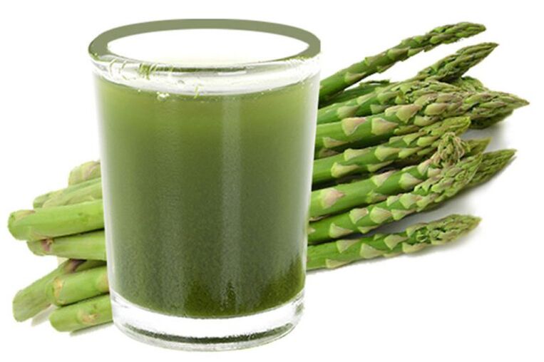 Asparagus juice treats prostatitis