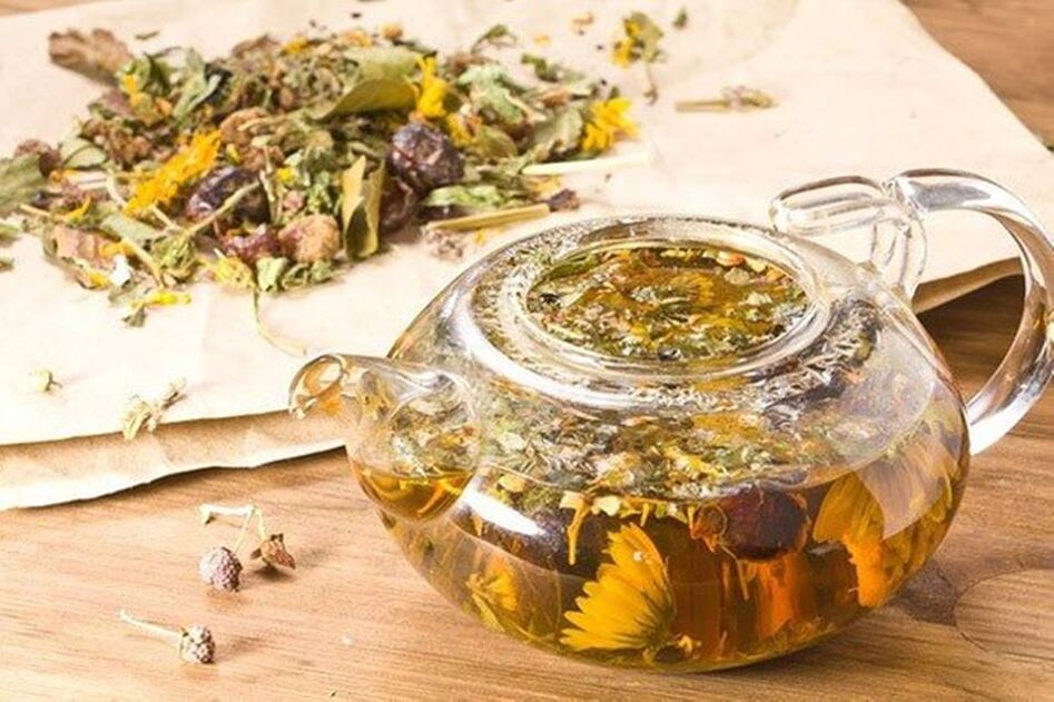 herbal tea to treat prostatitis