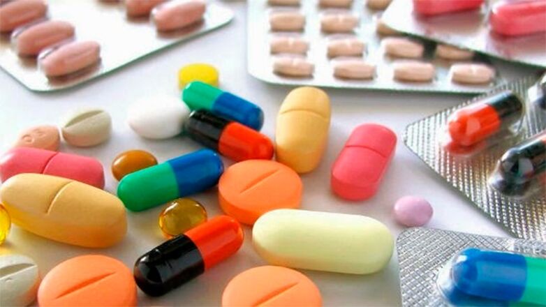Capsules and tablets for treatment of prostatitis