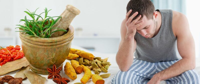 Folk remedies for treatment of prostatitis in men