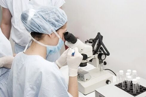 Conduct a diagnosis of prostatitis